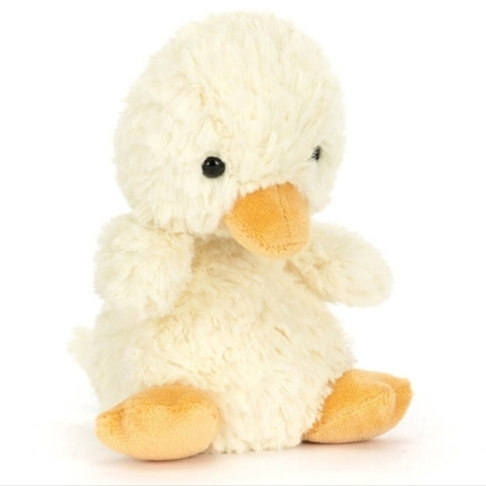 Jellycat Yummy Duckling 🐥 6x4" Soft and Plush BNWT Authentic